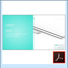 Cyanlite FITO T5-T8 Fluorescent Retrofit Tube Brochure